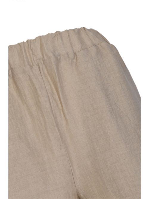 Pantalone in lino tecnico Alpha Studio | AD-6612Q2016